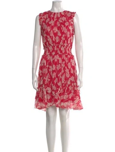 Pre-owned Jason Wu Collection Silk Mini Dress In Pink