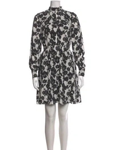 Pre-owned Jason Wu Collection Silk Mini Dress In White