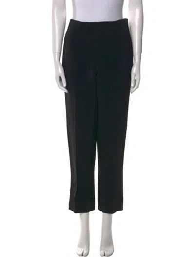 Pre-owned Jason Wu Collection Straight Leg Pants In Black