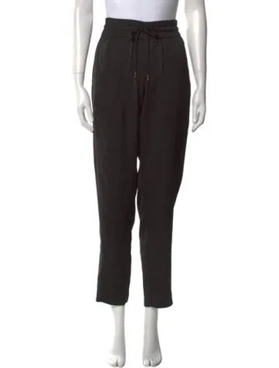 Pre-owned Jason Wu Collection Straight Leg Pants In Black