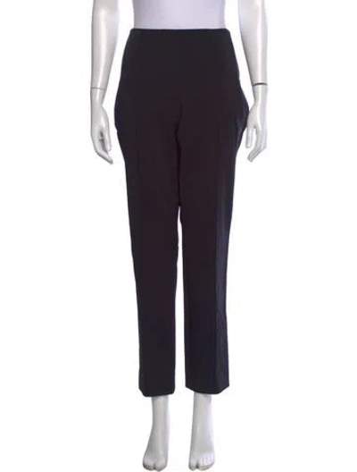 Pre-owned Jason Wu Collection Straight Leg Pants In Black