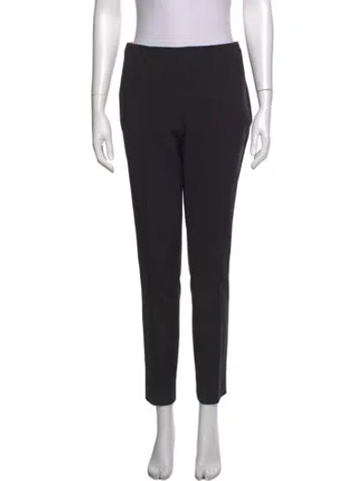 Pre-owned Jason Wu Collection Straight Leg Pants In Black