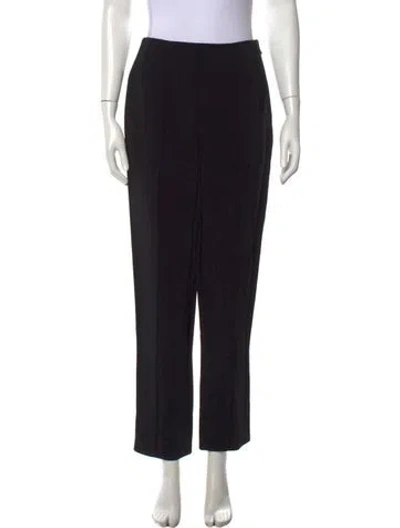 Pre-owned Jason Wu Collection Straight Leg Pants In Black