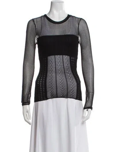 Pre-owned Jason Wu Collection Striped Crew Neck Sweater In Multi