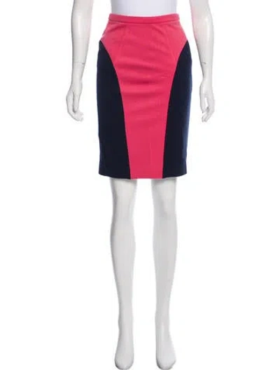 Pre-owned Jason Wu Colorblock Knee-length Skirt In Pink