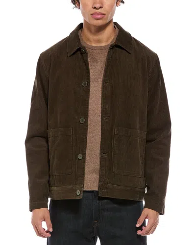 Jason Wu Corduroy Chore Jacket In Green