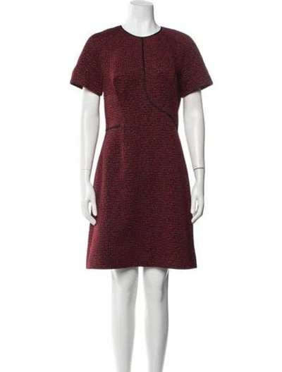Pre-owned Jason Wu Crew Neck Knee-length Dress In Multi