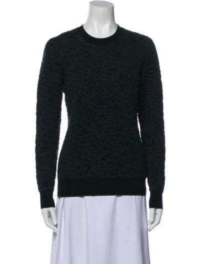 Pre-owned Jason Wu Crew Neck Long Sleeve Sweatshirt In Green