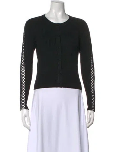 Pre-owned Jason Wu Crew Neck Sweater In Black
