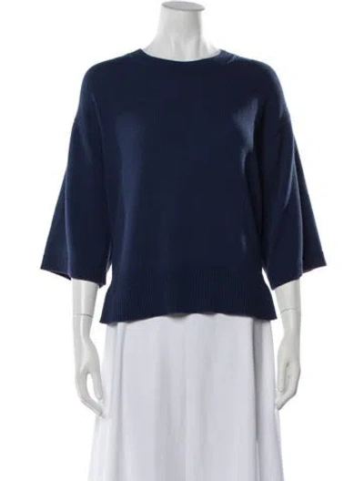 Pre-owned Jason Wu Crew Neck Sweater In Blue