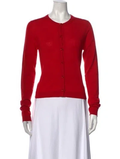 Pre-owned Jason Wu Crew Neck Sweater In Red