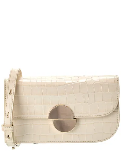 Jason Wu Croc-embossed Leather Clutch In White