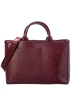 Jason Wu Croc-embossed Tote In Red