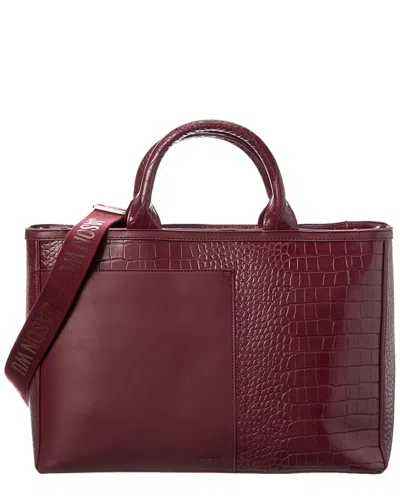 Jason Wu Croc-embossed Tote In Red