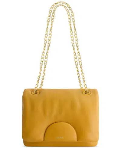 Jason Wu Duvet Chain Small Leather Shoulder Bag In Cub Yellow
