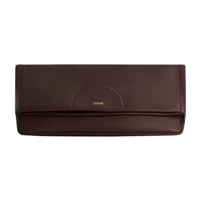 Jason Wu Elegant Fold-over Clutch - Grape In Multi