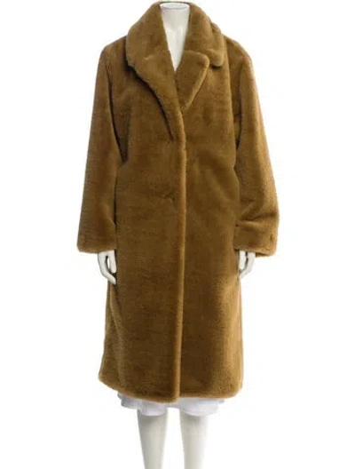 Pre-owned Jason Wu Faux Fur Coat In Brown