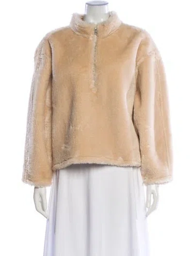 Pre-owned Jason Wu Faux Fur Faux Fur Jacket W/ Tags In Neutral