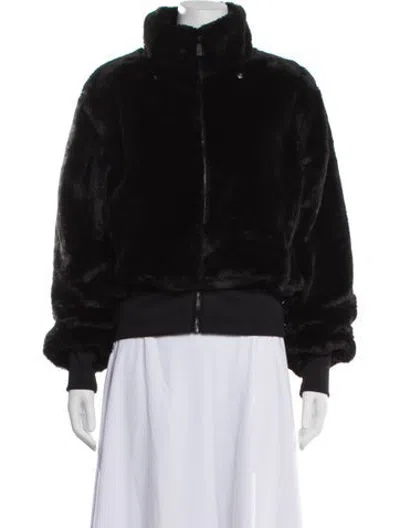 Pre-owned Jason Wu Faux Fur Jacket In Black