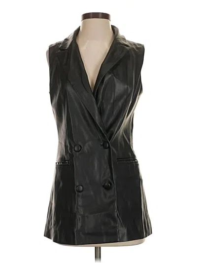 Pre-owned Jason Wu Faux Leather Jacket In Black
