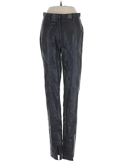 Pre-owned Jason Wu Faux Leather Pants In Black