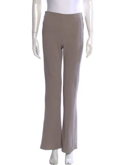 Pre-owned Jason Wu Flared Pants In Gray