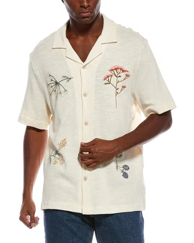 Jason Wu Floral Embroidery Shirt In Neutral