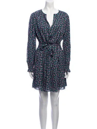 Pre-owned Jason Wu Floral Print Mini Dress In Multi