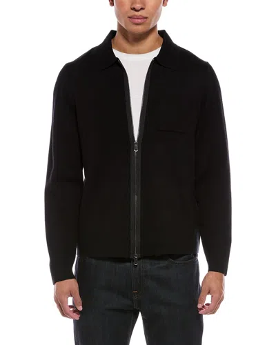 Jason Wu Full Zip Sweater In Black
