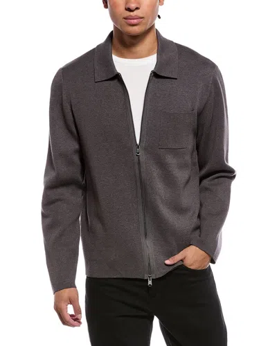 Jason Wu Full Zip Sweater In Grey