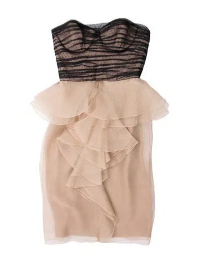 Pre-owned Jason Wu Graphic Print Mini Dress In Pink