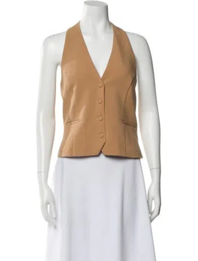 Pre-owned Jason Wu Halterneck Sleeveless Top In Neutral