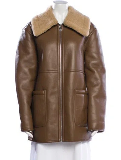 Pre-owned Jason Wu Jacket In Brown