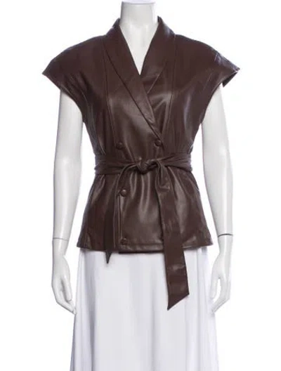 Pre-owned Jason Wu Jacket In Brown