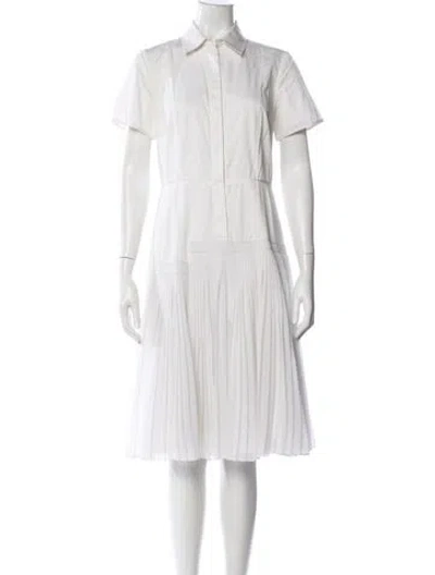 Pre-owned Jason Wu Knee-length Dress In White