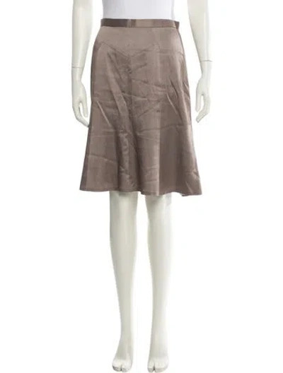Pre-owned Jason Wu Knee-length Skirt In Gray