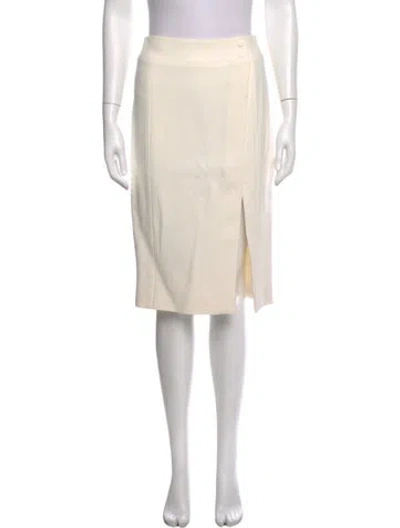Pre-owned Jason Wu Knee-length Skirt In White
