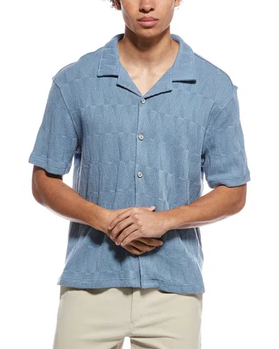 Jason Wu Knit Shirt In Blue