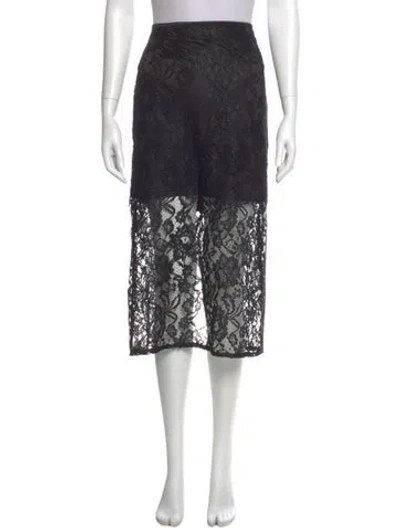 Pre-owned Jason Wu Lace Pattern Midi Length Skirt In Multi