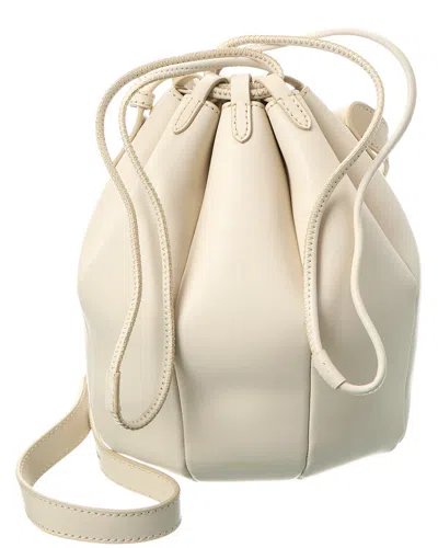 Jason Wu Leather Bucket Bag In White