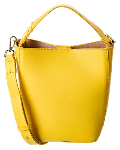 Jason Wu Leather Bucket Bag In Yellow