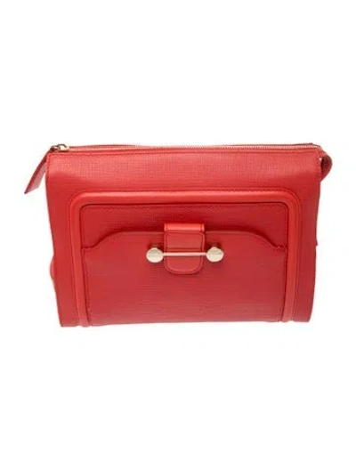 Pre-owned Jason Wu Leather Clutch In Red