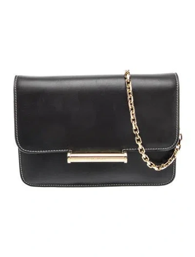 Pre-owned Jason Wu Leather Crossbody Bag In Black