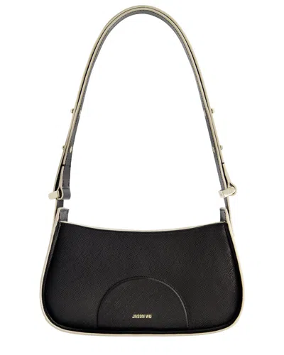 Jason Wu Leather Hobo Bag In Black