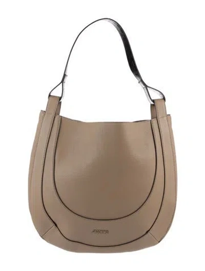 Pre-owned Jason Wu Leather Hobo In Neutral