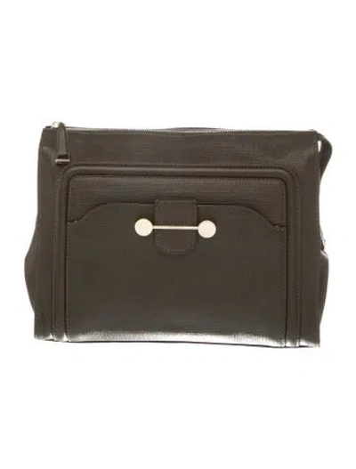 Pre-owned Jason Wu Leather Portfolio In Gray
