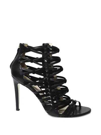 Pre-owned Jason Wu Leather Sandals In Black