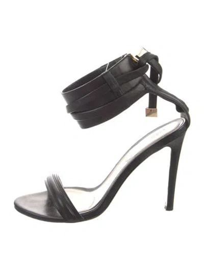 Pre-owned Jason Wu Leather Sandals In Black