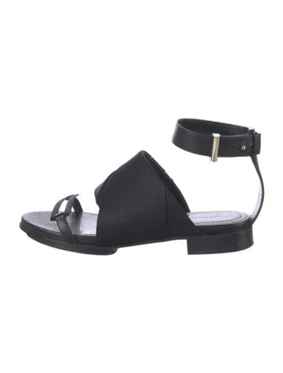 Pre-owned Jason Wu Leather Sandals In Black