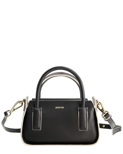 Jason Wu Leather Shoulder Bag In Black